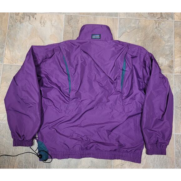 Vintage Sierra Sport Pullover Jacket L Teal Purple 90s Ski Retro Trailcore - Picture 10 of 16
